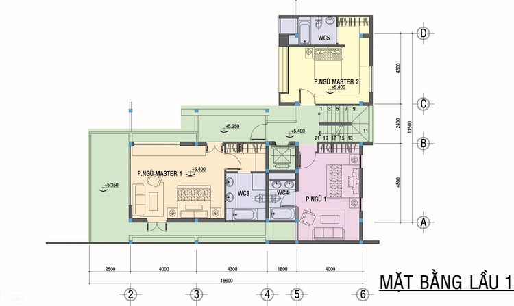 Morehome tư vấn thiết kế xây dựng biệt thự 250m2