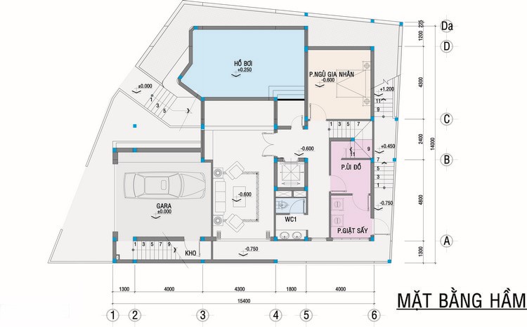 Morehome tư vấn thiết kế xây dựng biệt thự 250m2